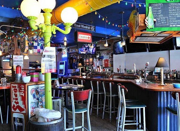 The bar